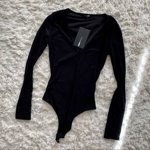 Fashion Nova long sleeve bodysuit